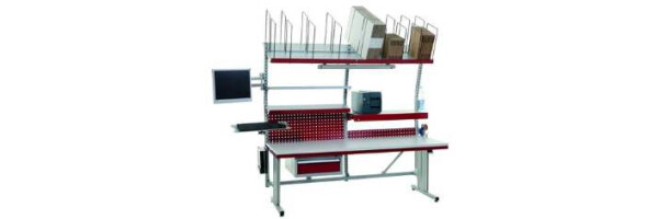 Pack- und Arbeitstisch System Flex