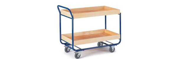 Tischwagen mit Rand und Blechwanne