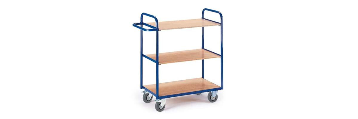 Etagenwagen – Robuste Transportlösungen - Etagenwagen für Werkstatt, Lager und Büro