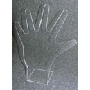 Hand Display aus Acryl 60x50x119mm