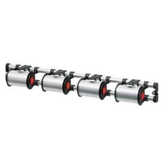 Wandabroller für 4 Bandspulen