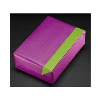 Geschenkpapier Design UNI 60199 violett-grün