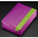 Geschenkpapier Design UNI 60199 violett-grün