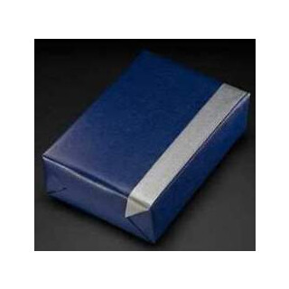 Geschenkpapier Design UNI 60070 blau-silber