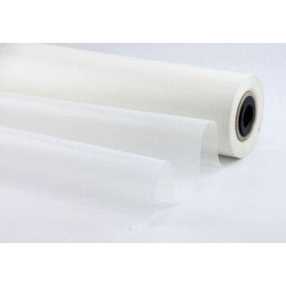 Blumenpapier Pergamyn n36 kristall weiß