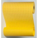 Manschettenpapier mit Punkte-Motiv gelb