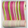 Manschettenpapier m47 Streifen-Motiv pink-maigrün