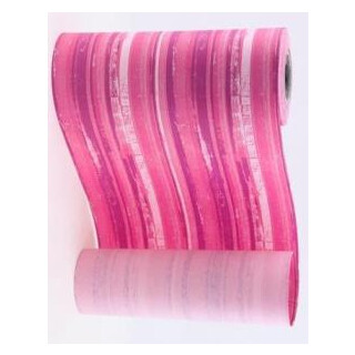 Blumenmanschettenpapier m214 Streifen rosa-pink