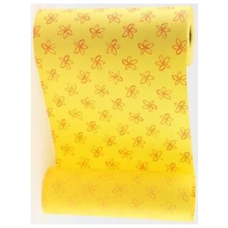 Manschettenpapier m90 Petit Fleur gelb