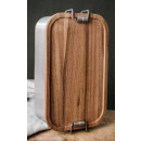 Lunchbox Edelstahl mit Buchenholzdeckel -Waldpicknick CP BU C4