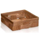 Holzspankorb für Flaschen & Präsente