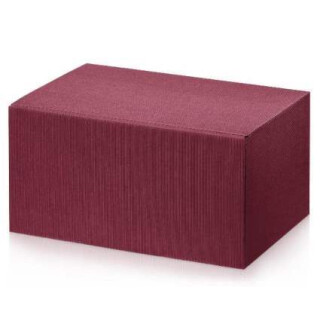 Geschenkschachtel Modern 6er bordeaux