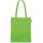 Baumwolltasche Fairtrade 38x42cm lange Henkel hellgrün