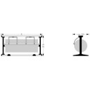 Tischabroller Ambiente für 75cm Rolle -...