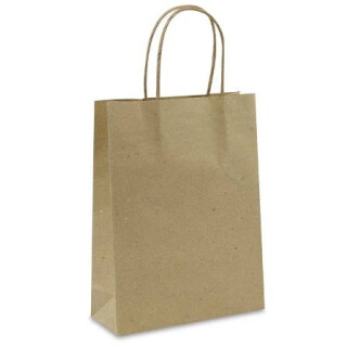 Tragetasche ECO Deluxe  - Recycling-Graspapier