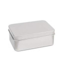 Seifendose DSS 020 aus Aluminium mit Abtropfschale