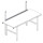 Rückwandbord 1515x4x70mm System Basic 700040
