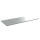 Tischplatte mit Edelstahlhaube System Flex