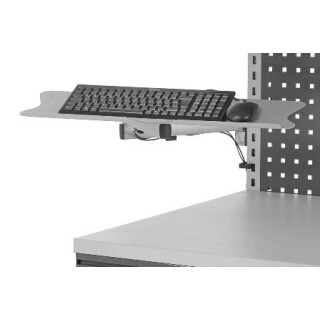 Tastatur- und Mausablage mit Gelenkarm 509201