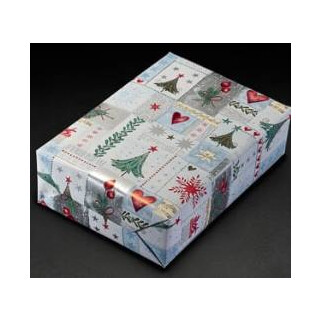 Geschenkpapier Bogen Weihnachten 49348 70x100cm