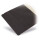 Doypack Kraftpapier schwarz mit Fensterstreifen