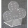 Ohrsteckerständer 75x75x35mm