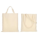 Baumwollbeutel Organic Bio 38x42cm mit kurzen &...
