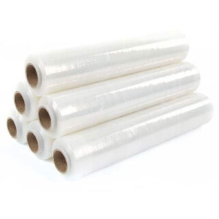 Stretchfolie LDPE-Palettenstretchfolie 17my 500mm x 280m transparent