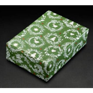 Weihnachtspapier 49368 Tradizione grün