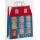 Papiertragetasche Haus blau 320x400x120mm