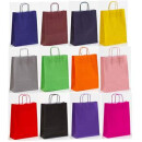 Papiertragetaschen Breda mit gedrehter Papierkordel -...