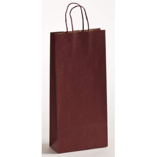 Flaschentasche 2er 180x80x395mm bordeaux