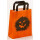 Papiertragetasche Helloween 180x220x80mm Pumpkin