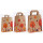 Papiertragetaschen Herbst mit Flachhenkel