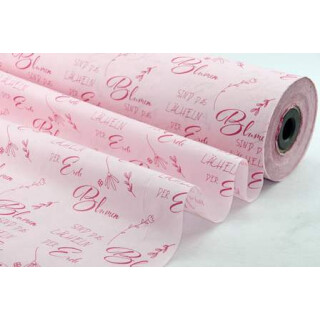 Blumenseidenpapier g560 Blumenlächeln rosa