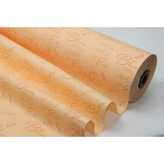 Blumenseidenpapier g574 Blumenlächeln pfirsich