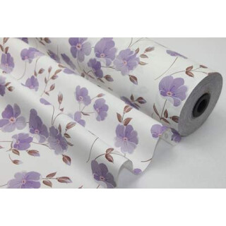 Blumenseidenpapier g578 Hornweilchen auf weiß