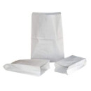 Faltenbeutel - Papierfaltenbeutel weiß