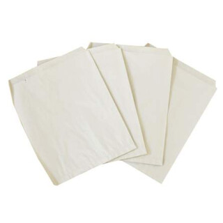 Flachbeutel aus Papier weiß - Papierbeutel
