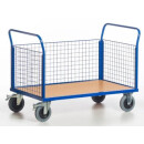 Gitter-Dreiwandwagen