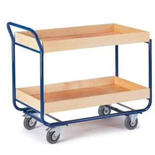 Tischwagen 80mm Randhöhe (2 Etagen)