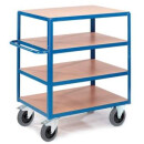 Tischwagen 4 Ladefl&auml;chen
