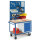 Werkstattwagen mit Schubladenschrank 2x Lochplatten 1 x Schlitzplatte 07-4308L2S1