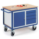 Werkstattwagen mit Stahl- Schubladenschrank 07-4307