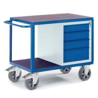 Schwerlast-Werkstattwagen mit Schubladenschrank 07-4308/S