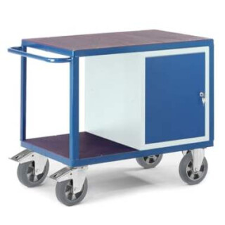 Schwerlast-Werkstattwagen mit Stahlschrank 07-4306/S