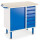 Kleine Werkbank 6 Schubladen 1 Stahlschrank 07-4375