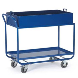 Tischwagen mit Blechwanne 06-7156