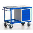 Umwelt-Werkstattwagen mit Schubladenschrank 07-4313