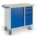 Werkstattwagen 4 Schubladen 1 Stahlschrank 07-4361